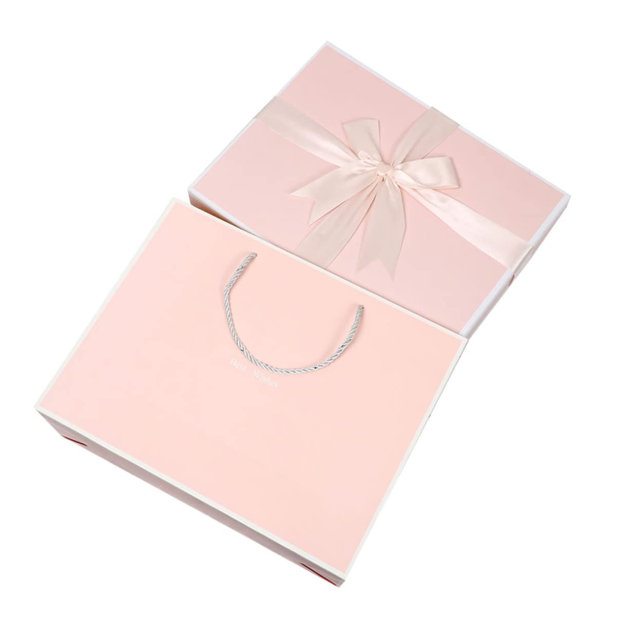 Scatola Natalizia Fiocco Delicato E Nastro Confezione Natalizia Per Feste Ragazzo Ragazza E Feste Di Natale