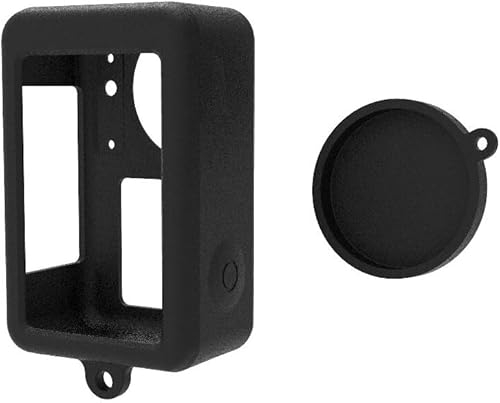 Miniatura 7 de for DJI Osmo Action 5 Pro  43 Silicone Protective Case with Lens Cap (Black)