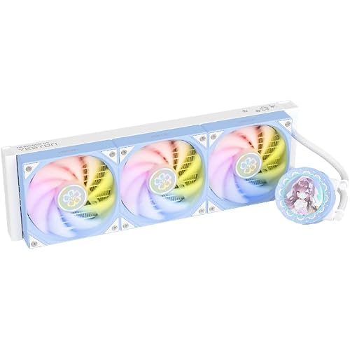 Yeston New Sakura 360 ARGB Liquid CPU Cooler –Low-Noise – Supports Intel/AMD Platform PWM Temperature Control Fan Water Cooling Radiator