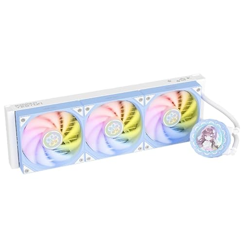 Yeston New Sakura 360 Integrated CPU Supports Intel/AMD Platform PWM Temperature Control Fan Water Cooling Radiator ARGB synchronous Fan