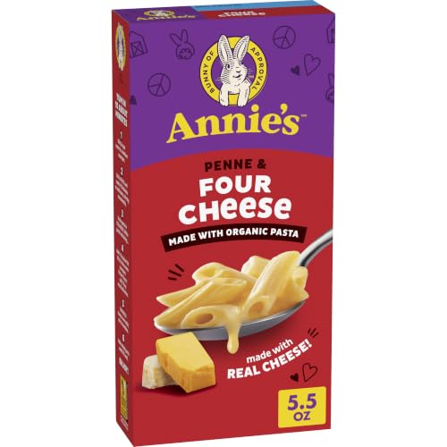 Annie's Penne and Four Cheese, Made with...
