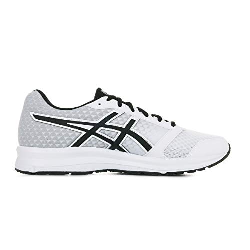 Asics Patriot 9 Zapatillas de Running, Hombre, Blanco (White/Black/White 0190), 45 EU (10 UK)
