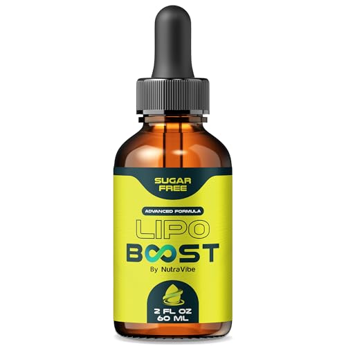 NutraVibe Lipo Boost – LipoBoost Official Liquid Formula for Body Balance, Lasting Energy & Active Lifestyle | Easy-to-Use Droppers, Simple & Effective Liquid Drops, Reviews (30 Servings)