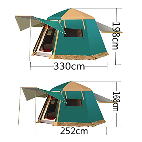 Carpa Familiar Impermeable GagalU Doble Capa Automática miniatura 7