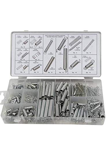 Coffret Assortiment de 200 Ressorts de Traction et Compression Cover