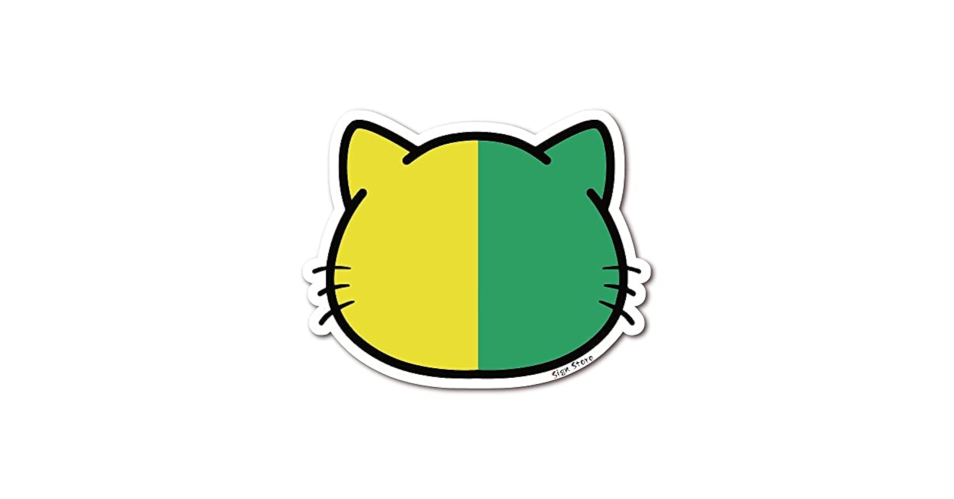 激レア Kitty セーフティリング ・初心者マーク・サイコロ・ハートマーカー 4枚入ハートのミニ初心者マーク 車バイクカーステッカー