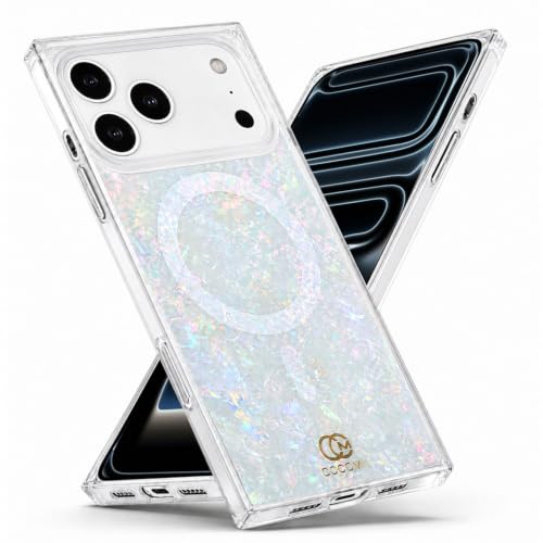 Image of COCOMII Rectangle for iPhone 18 Pro Max /17 Pro Max Case, Pearlescent Opal
