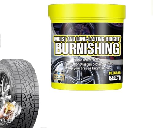 FAFOUR Tire Maintenance and Coating Paste, Non-Greasy Tyre Maintenance Balm, Tyre Protective Coating Restorer, Easy to Apply, Tire Blackening and Brightening Hydrophobic