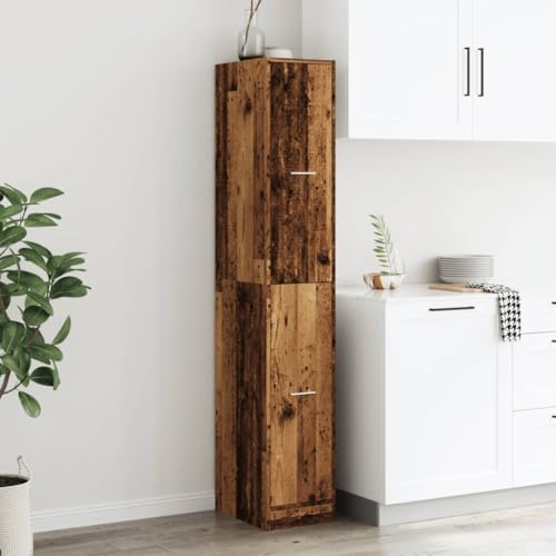 Vidaxl Armadietto Da Farmacia Legno Vecchio 30X41X174,5 Cm Truciolato, Mobile Da Farmacia, Arredamento Da Farmacia, Mobile Con Cassetti Da Farmacia - 2