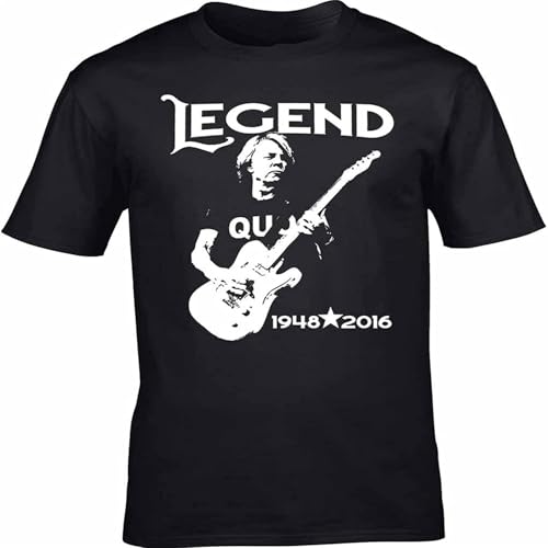 Photo de Rick Parfitt Homage T Shirt Tee StatQuo Legend R.I.P Tribute Black L