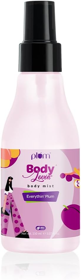 Plum BodyLovin’ Everythin’ Plum Body Mist | Fruity Fragrance | Aloe Infused | Instantly Refreshing | Long-Lasting