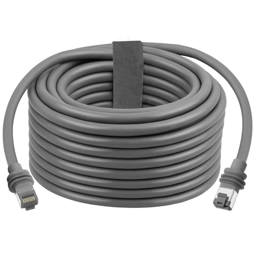 XRDS -RF Starlink Gen 3 Ethernet Cable 50FT, 26AWG Pure Copper Core Starlink Cable CAT6 Network Cable with Double Shielding – Compatible with Starlink Gen 3 Dish and Gen 3 Router