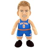 NBA New York Knicks Kristaps Porzingis Plush Figure, 10-inch, White by Bleacher Creatures