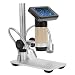 Soldering Digital Microscope, 10X-300X Magnification HDMI USB, 3MP Resolution, Video Microscopes for Phone Repairing, Compatible Windows XP/7/8/10