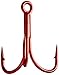 Gamakatsu Trout Treble Hook-4 Per Pack (Red, 14)