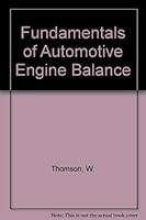 Fundamentals of Automotive Engine Balance 085298409X Book Cover