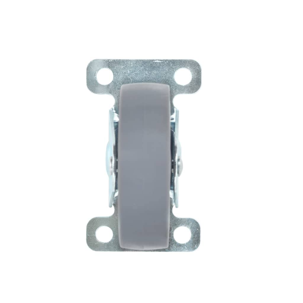 vidaXL Ruedas fijas 24 unidades 75 mm