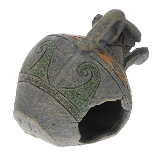 PERSELOSO 魚と海老の隠れ家 水族館の洞窟 水族館の花瓶 オーナメント 花瓶