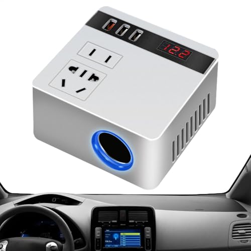 Adaptateur voiture avec charge rapide 150W pour PC et compresseur