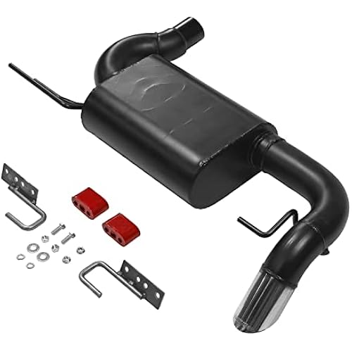 Flowmaster 818121 American Thunder Axle-Back Exhaust System Stainless Single Exit