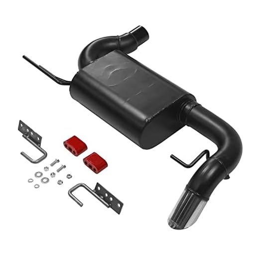 Flowmaster 818121 American Thunder Axle-Back Exhaust System Stainless Single Exit