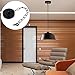 Uonlytech 1pc Ceiling Lamp Pendant Chain Nordic Light Ornaments Ceiling Chandelier Base Metal Light Decor DIY Lamp Tool Ceiling Plate with Chain Ceiling Light Plate Ceiling Suction Plate
