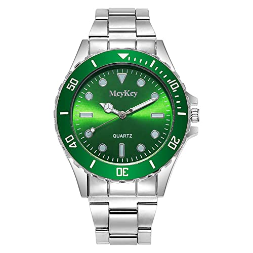 Image of Luxury Stainless Steel Quartz Watch - Men's and Ladies Waterproof Multifunctional Analogue Wristwatch - Classic Business Office Gift - Deals of the Day