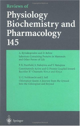  Reviews of Physiology, Biochemistry and Pharmacology 145 (English Edition)