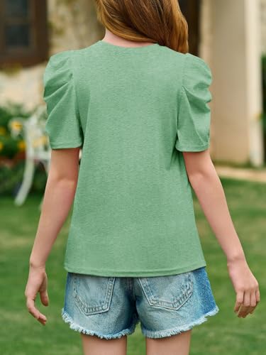 Image of Imily Bela Kids Girls Puff Short Sleeve T Shirts 5-14 Years