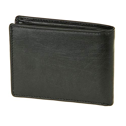 Tonin, 202104301, Carteira de Masculina de Bolso Compacta Pelica, cor Preto, Couro