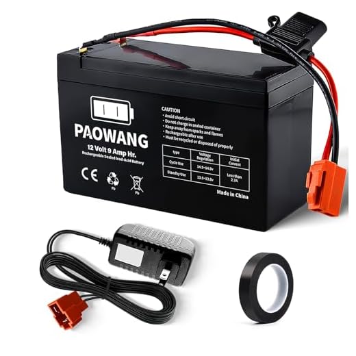 12v Battery for Ride On Toys, Rechargeable for 12v Power Wheels Battery,Replacement Kids Car Batteries 9Ah Lead Acid with Red 2 Pins Connector & 12v Universal Charger & Electrical Tape (Red 2 Pins)