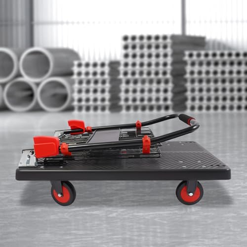 Carretilla plegable con jaula, capacidad 660 lb miniatura 7