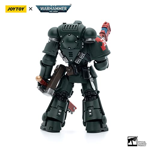 Joytoy 1/18 Action Figures Warhammer 40K Mecha Joy Toy Figure Model Toys Dark Angels Intercessors Sergeant Caslan #TOP2
