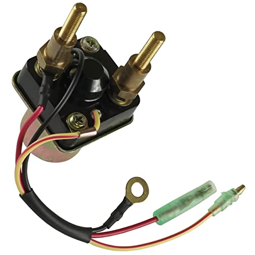 Caltric Starter Solenoid Relay Compatible With Kawasaki Js650 650 Sx 1992-1993