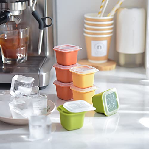 Molde grande para cubos de hielo de silicona 12 cubos miniatura 3