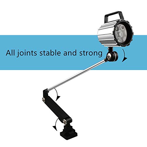 Lampada tavolo pieghevole braccio lungo LED 7W