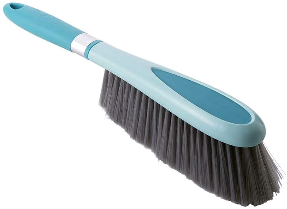 Cepillo de limpieza de cama Cepillo de polvo de agarre cómodo de mano Cepillo de cama Cepillo de limpieza Hotel Familia Ropa Polvo Cabello Sofá Cama Sábanas Colcha Limpieza de alfombras Cepillos for c