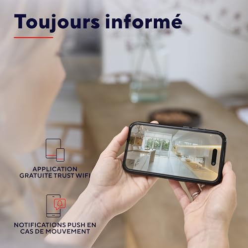 Camera de surveillance 360 interieure pour la maison - 5