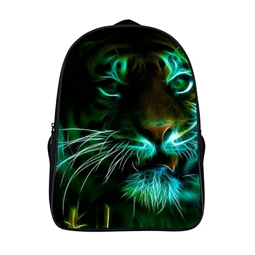 Cartable mixte tigre classic pour adolescents et enfants au format scolaire standard 40x28x16cm