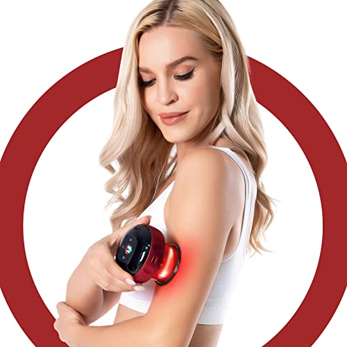 Electric Cupping Therapy Massager Device Tool Scraping Hot Compress Suck Function For Arms Back Waist Legs Abdomen Gua Sha All Body Relaxing, Electric Pressure Vacuum Cupping Machine Set… (2 Pcs) #TOP5