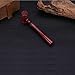 24 Pieces Judge Gavel Prop Mini Wooden Hammers Mallets Justice Costume Accessories for Auction Sale Courtroom Party Favors (Dark Red)