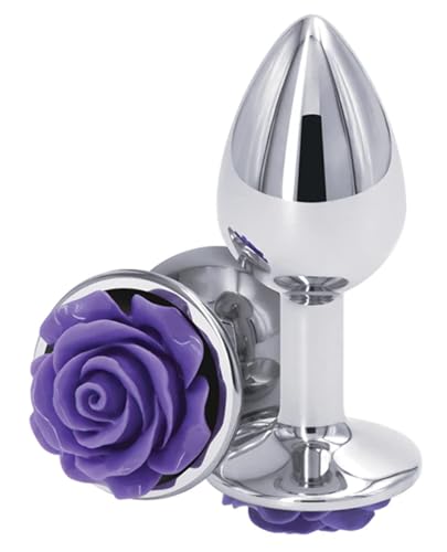 NS Novelties Rear Assets Rose Small Purple Purple Taille Unique