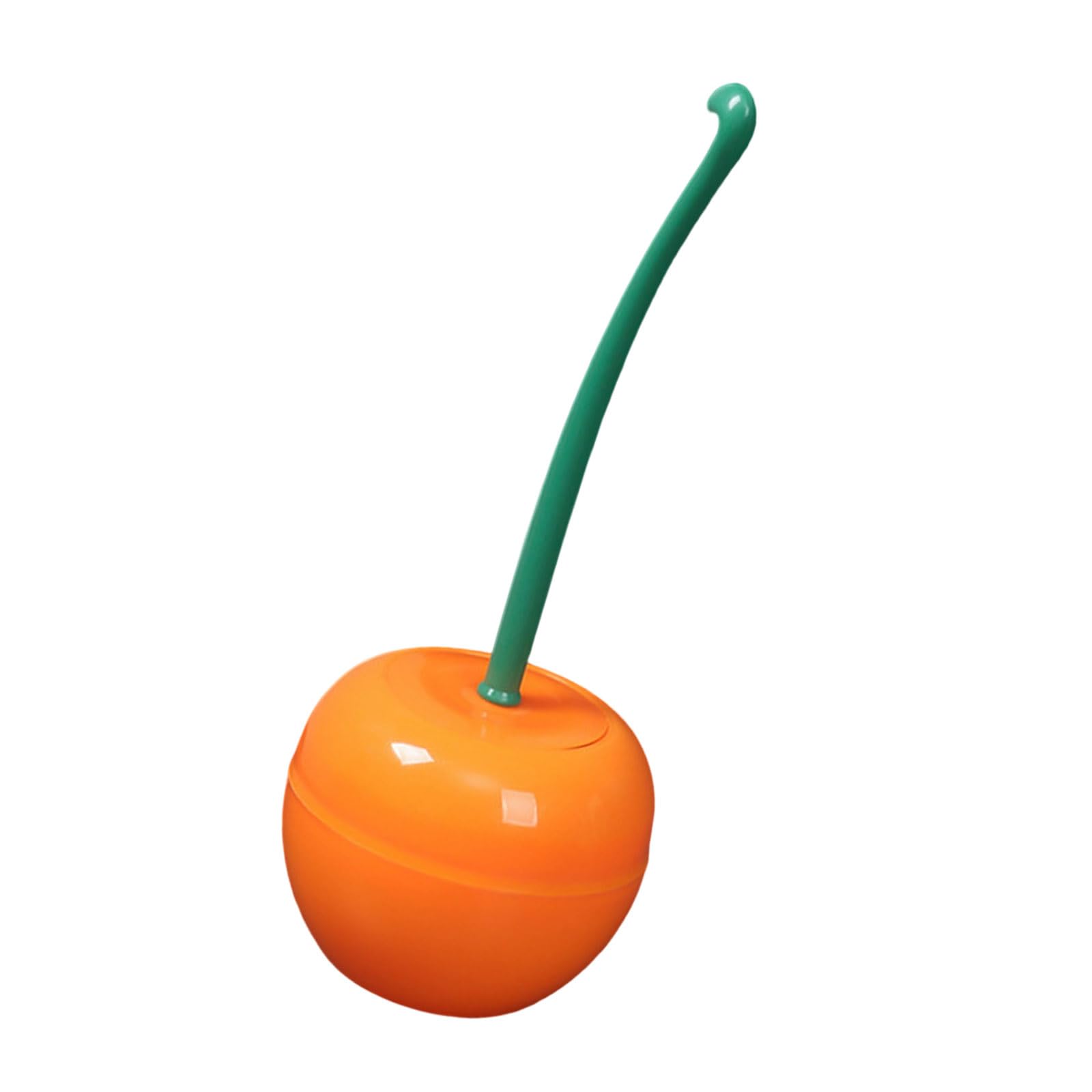 Mineral Cleaner Toilet Brush Featuring Comfortable Hold Cherries Shape Pumice Texture for Hard Water Marks Pumice Toilet Brush Hard Water Stain Remover