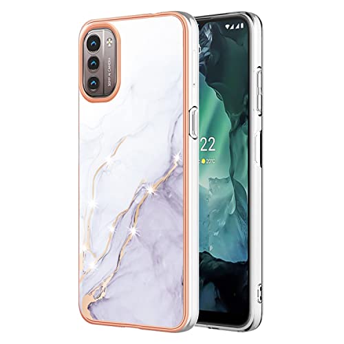 Coque Nokia G11 anti-chocs blanche König Design étui protection