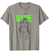 Lil Wayne Illustrated Face Logo T-Shirt