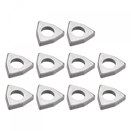 Image of uxcell Carbide Insert Seat Shim BW0803 Turning Tool Thread Lathe Shim Seats 10Pcs