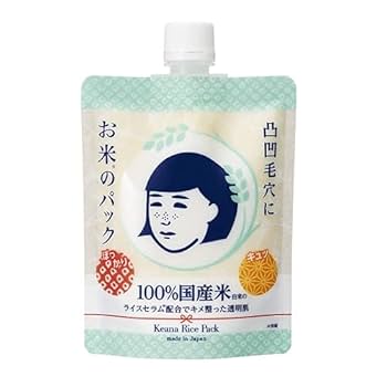 Amazon.co.jp: 石澤研究所 毛穴撫子 お米のパック 170g [2個