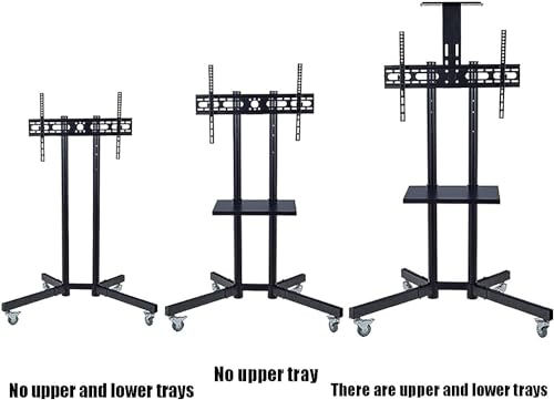 Soporte móvil universal para TV con altura ajustable miniatura 7