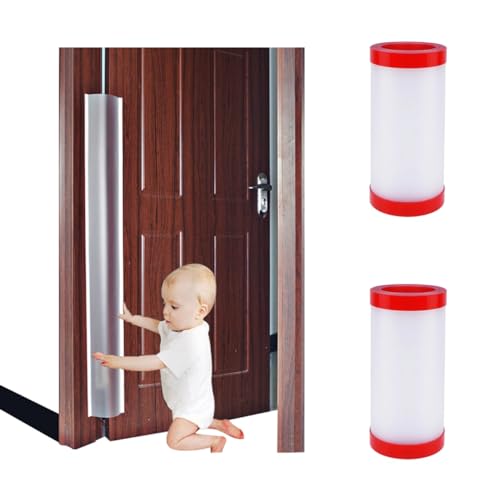 Image of Door Pinch Guard Baby Proofing, Door Hinge Cover, Door Protector for Kids Finger Safety, Door Finger Pinch Guards Heavy Duty, Door jam Shield, Junesisters