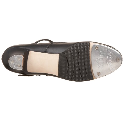 Capezio Womens Jr. Footlight Tap Shoe, Black, 9.5 M Us #TOP3